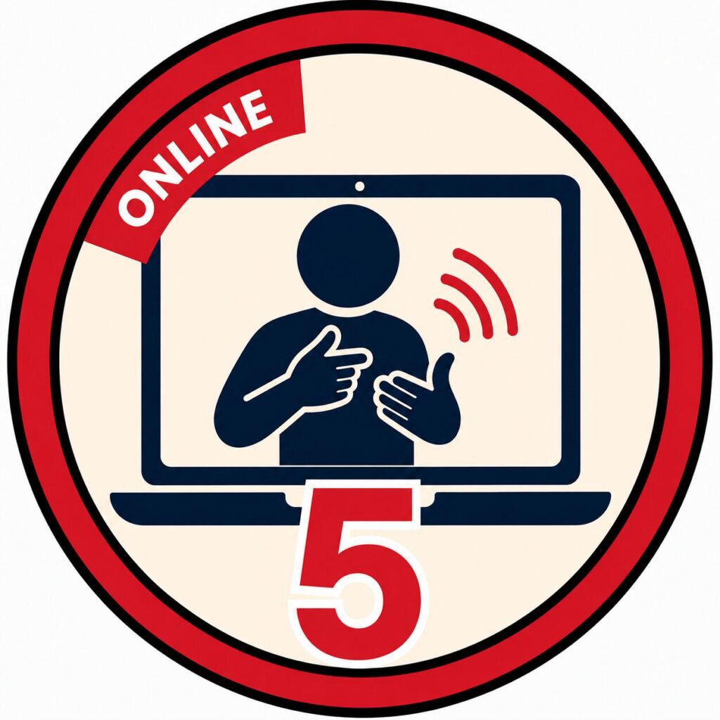 Online - QQI Level 5 ISL - Thursday Evenings - September 2026