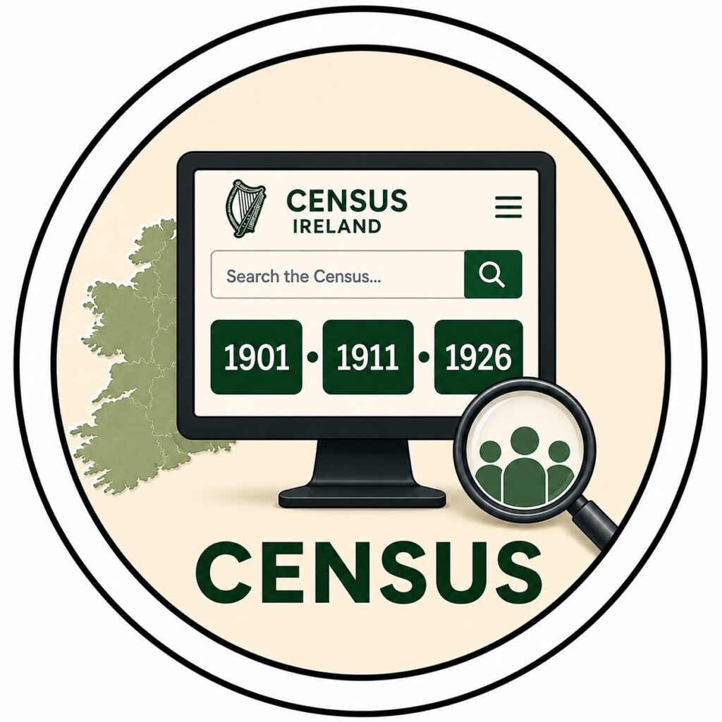 Cork (Onsite) - Understanding the Irish Census Website September 2026 (3 weeks)